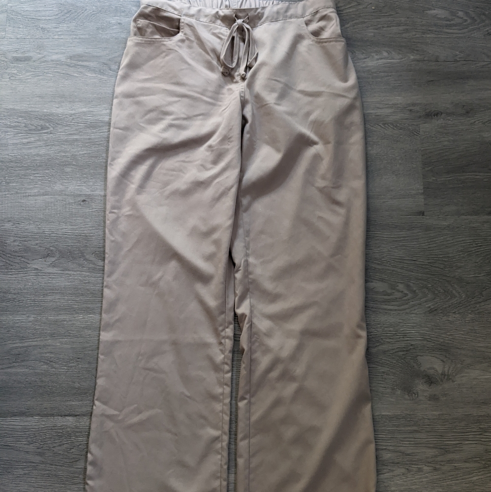 Grey's Anatomy khaki tan medium scrub pants